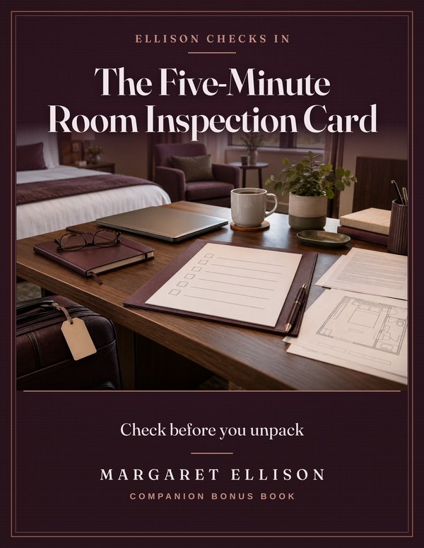 The Five-Minute Room Inspection Card bonus book cover